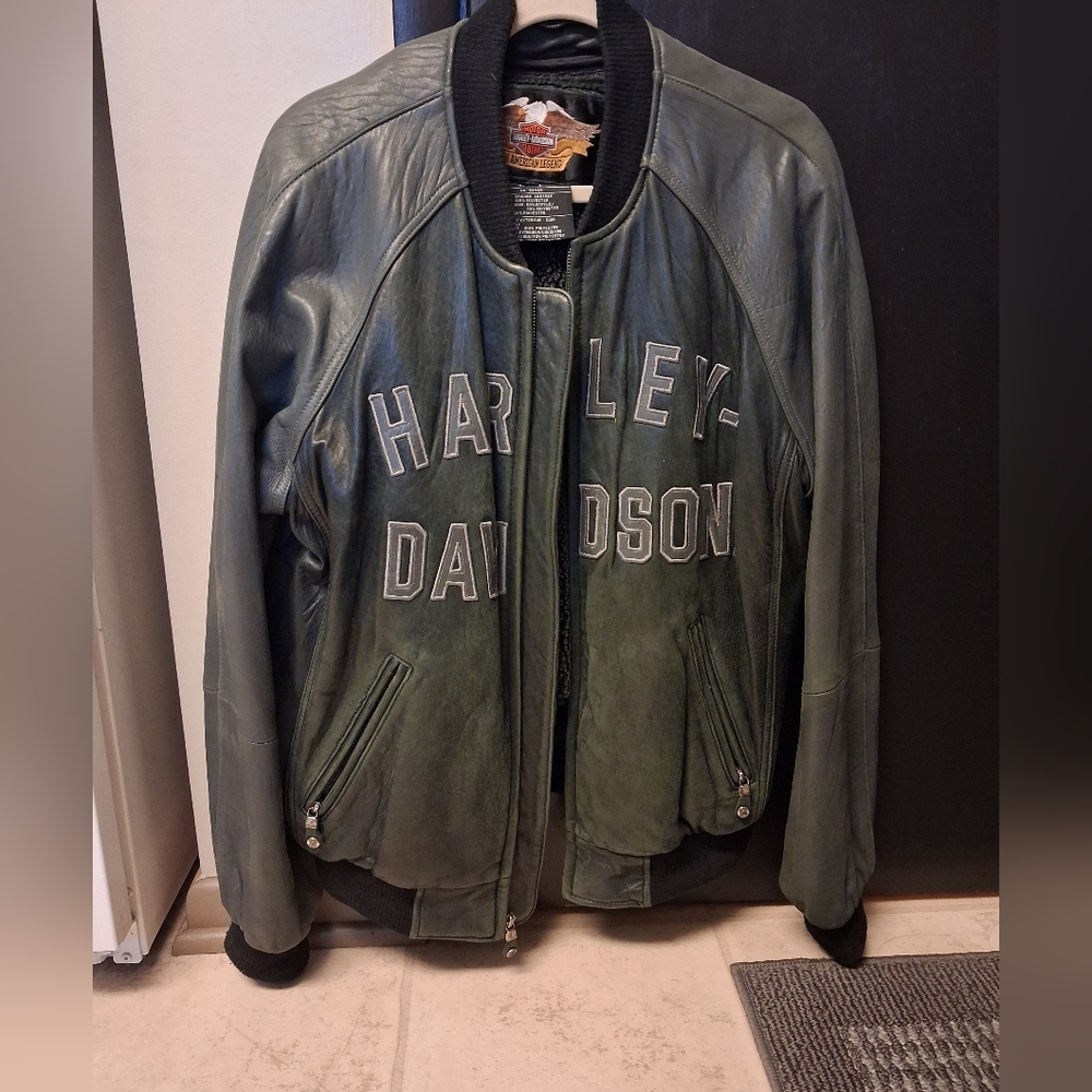 Harley-Davidson Dark Grey Bomber Jacket